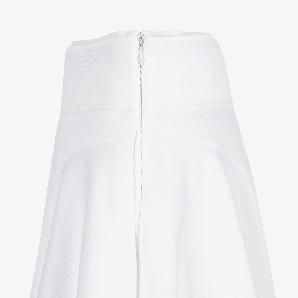 Ribbed Flare Skirt_WT