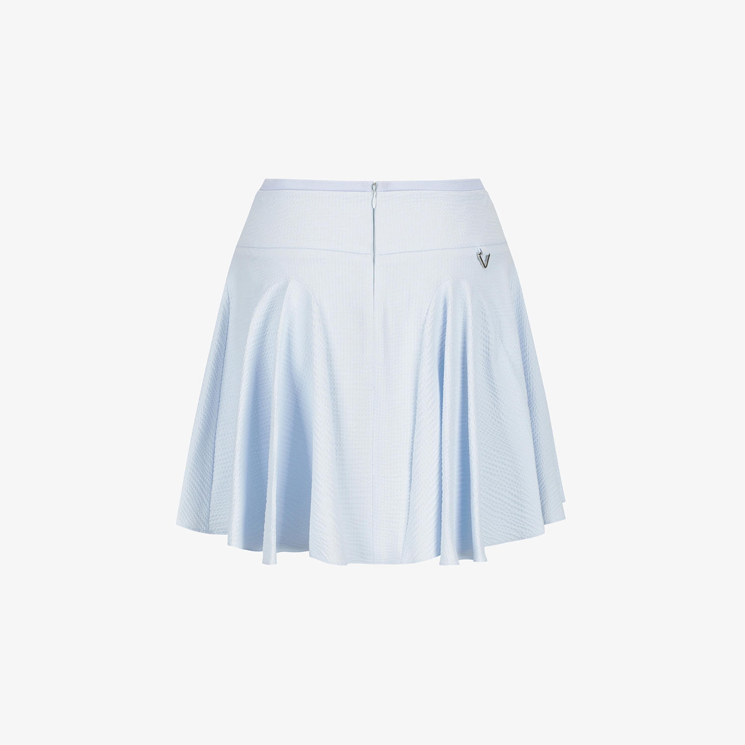 Ribbed Waffle Flare Skirt_SK