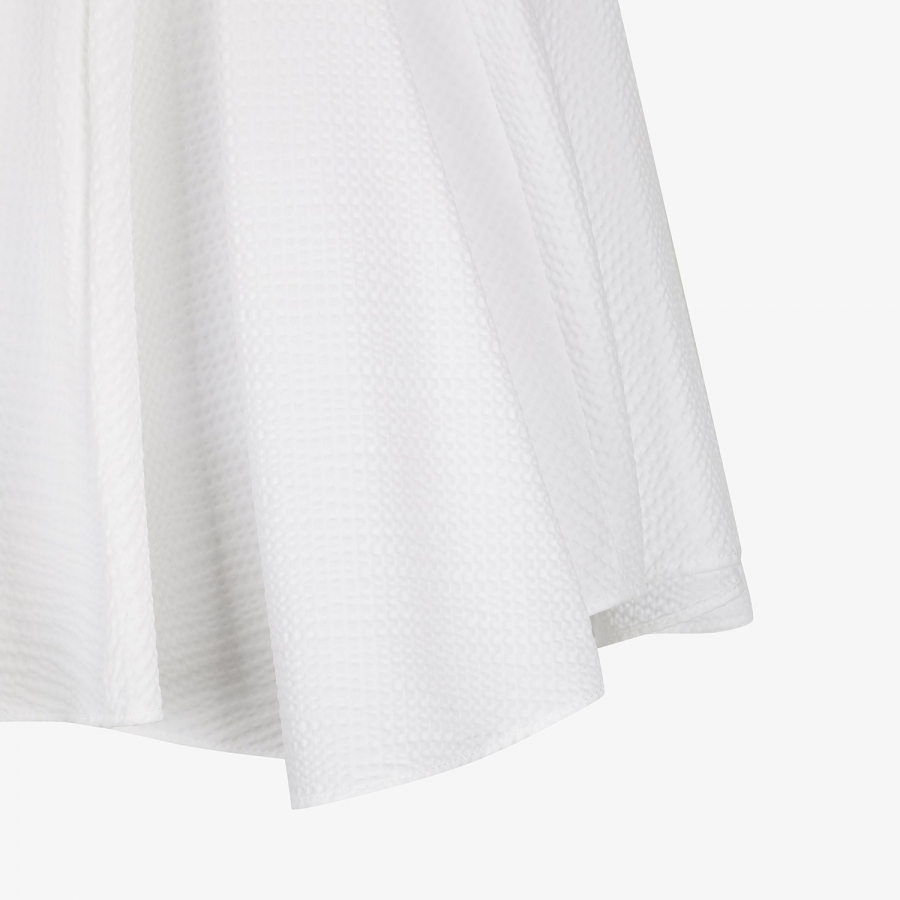 Ribbed Waffle Flare Skirt_WT