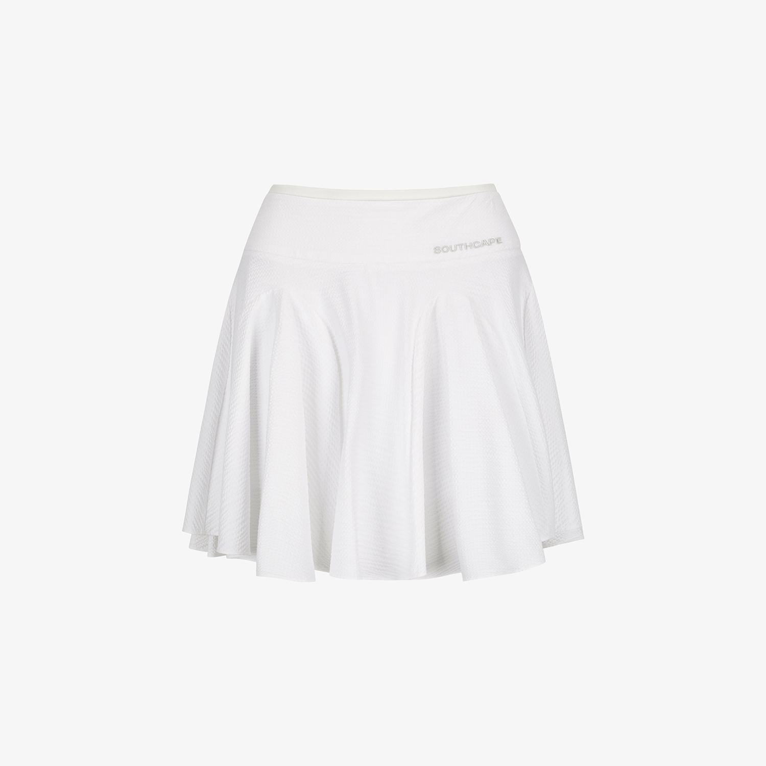 Ribbed Waffle Flare Skirt_WT