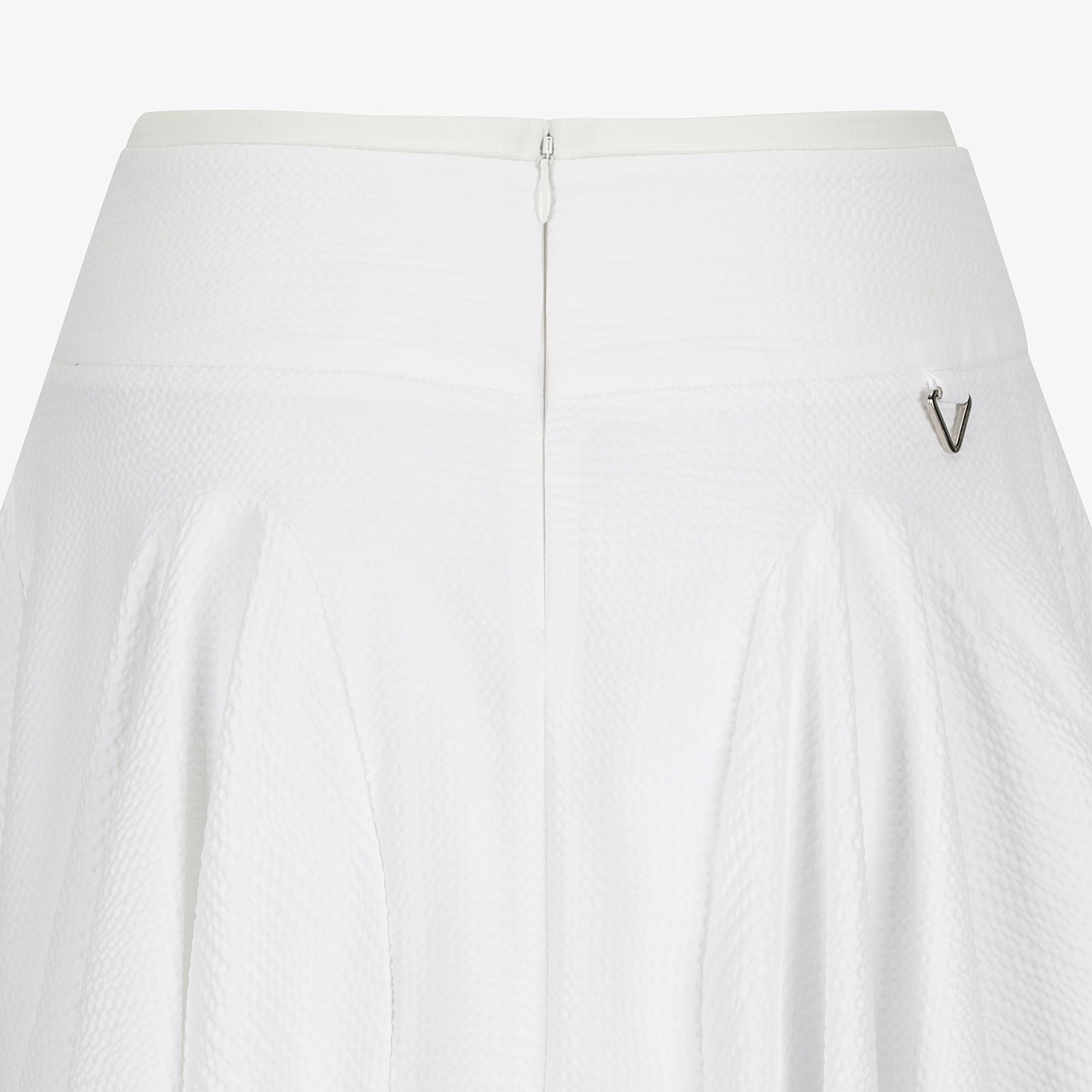 Ribbed Waffle Flare Skirt_WT