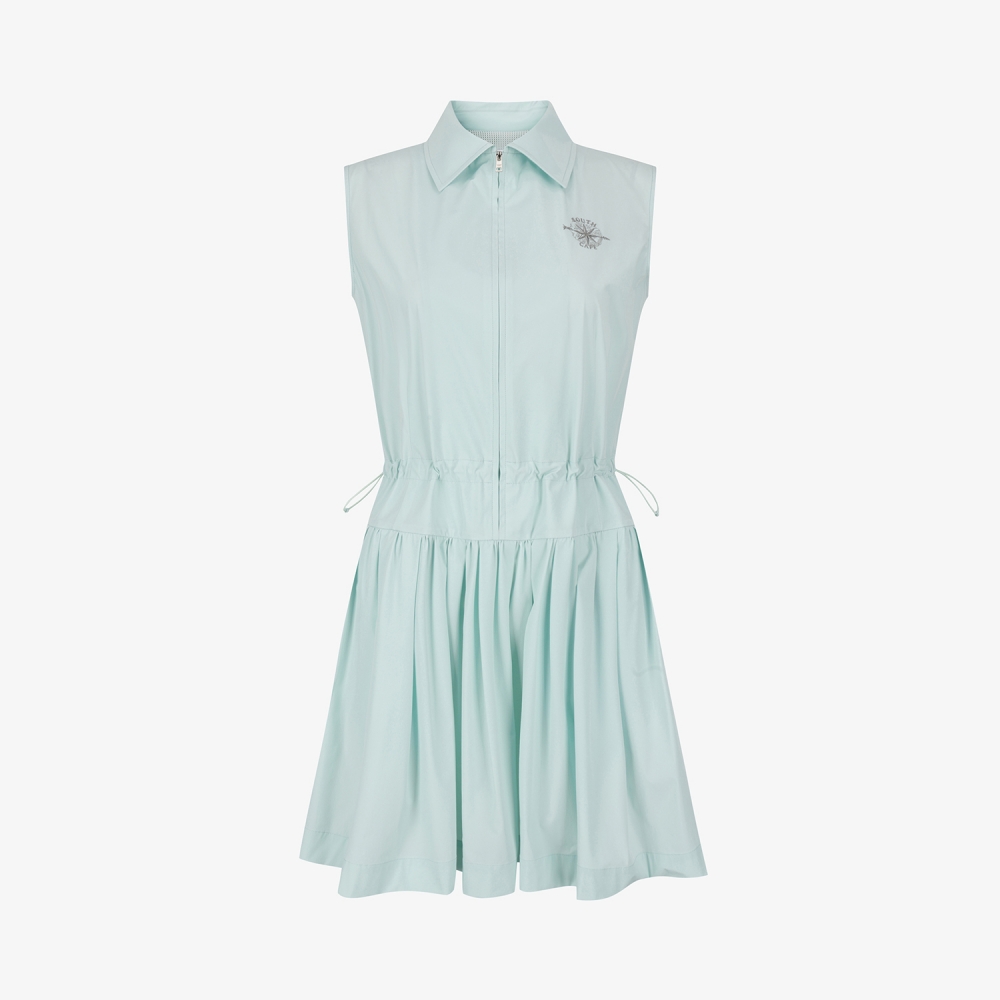 Southcross Zip-Up Sleeveless Dress_SK