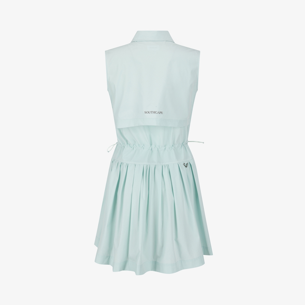 Southcross Zip-Up Sleeveless Dress_SK