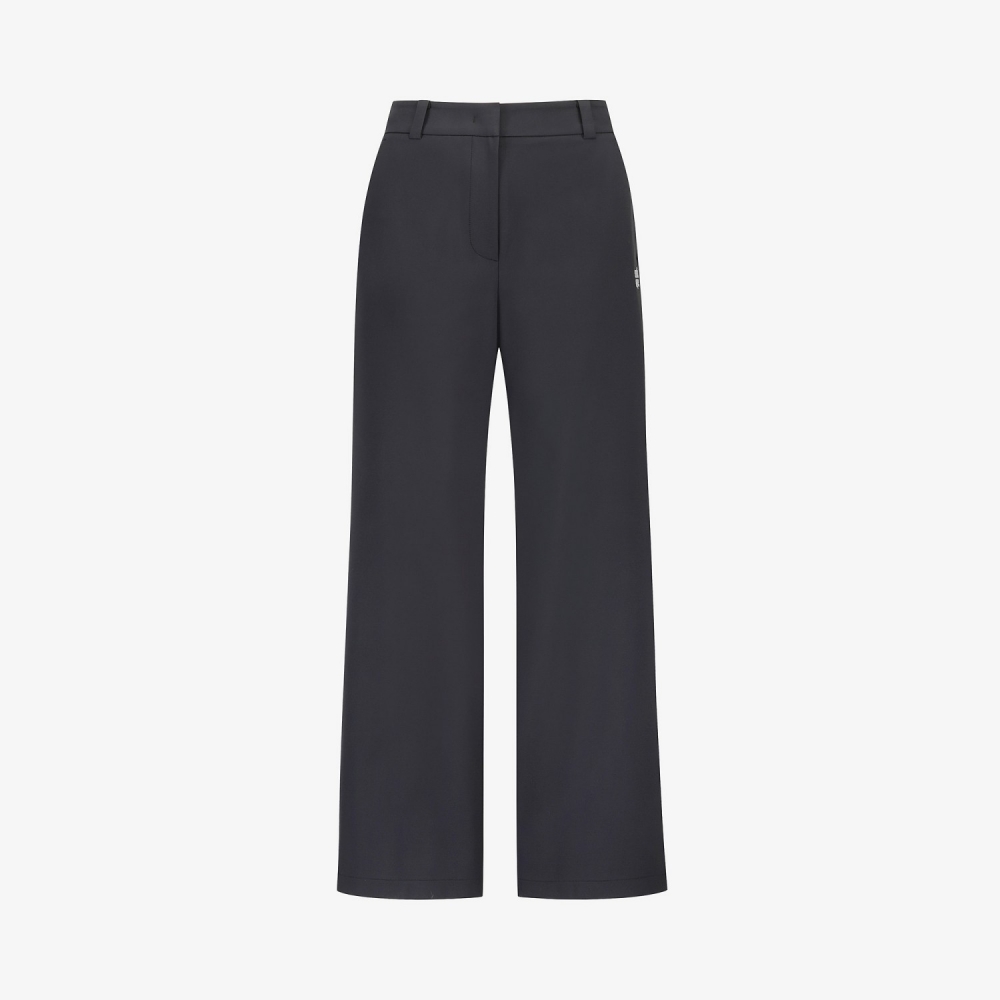 SC Logo-Band Wide Pants_BK