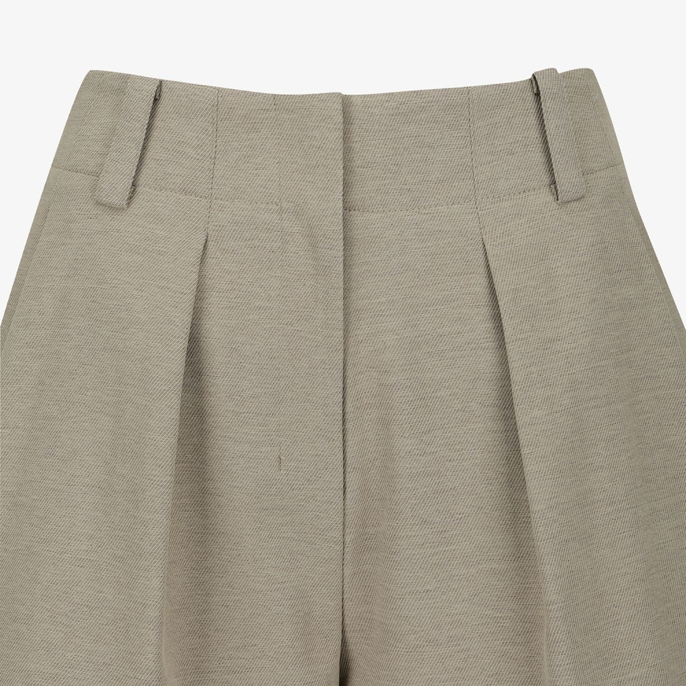 A-Line Pintuck Shorts_KB