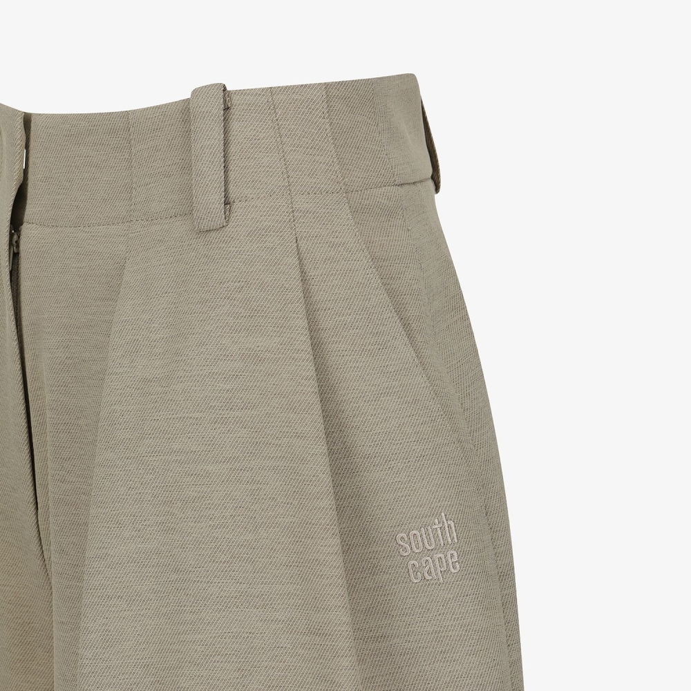 A-Line Pintuck Shorts_KB
