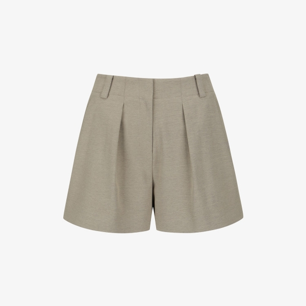 A-Line Pintuck Shorts_KB