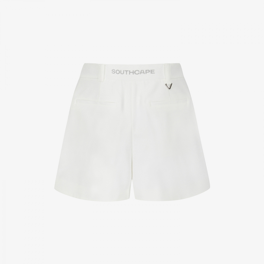 A-Line Pintuck Shorts_WT