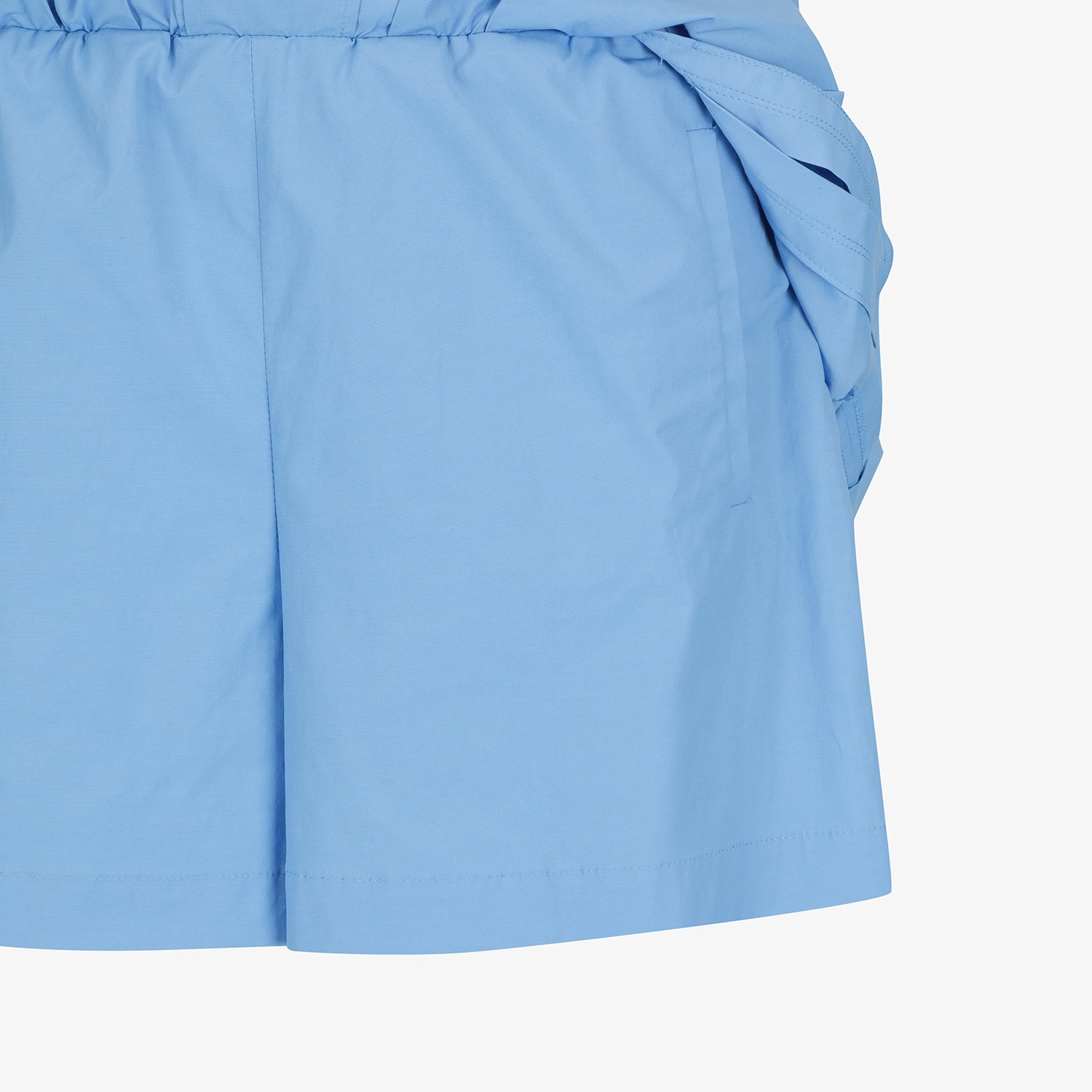 Waist-Banded Panel Culotte Pants_BL