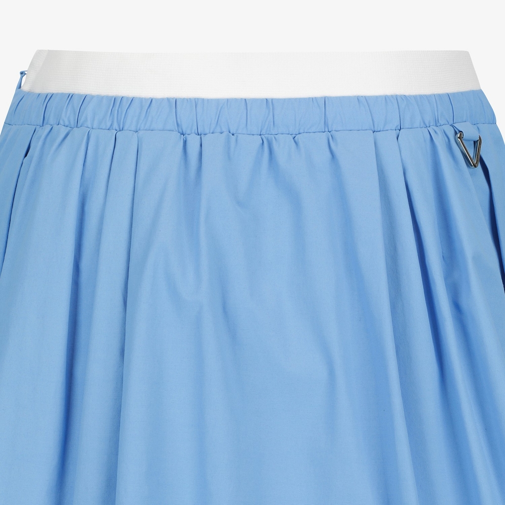 Waist-Banded Panel Culotte Pants_BL
