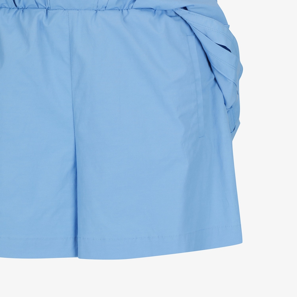 Waist-Banded Panel Culotte Pants_BL