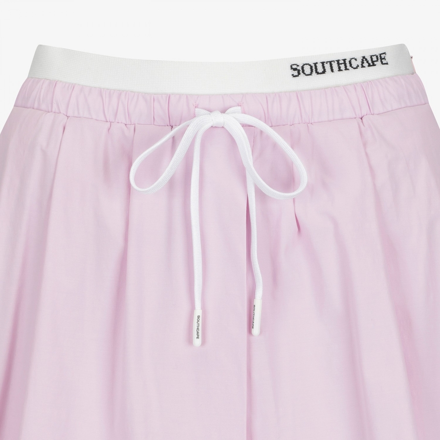 Waist-Banded Panel Culotte Pants_LP