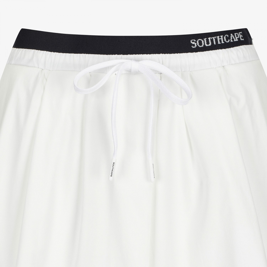 Waist-Banded Panel Culotte Pants_WT