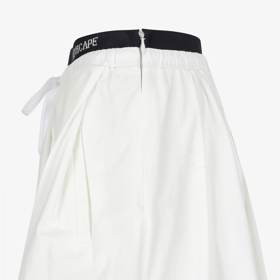 Waist-Banded Panel Culotte Pants_WT
