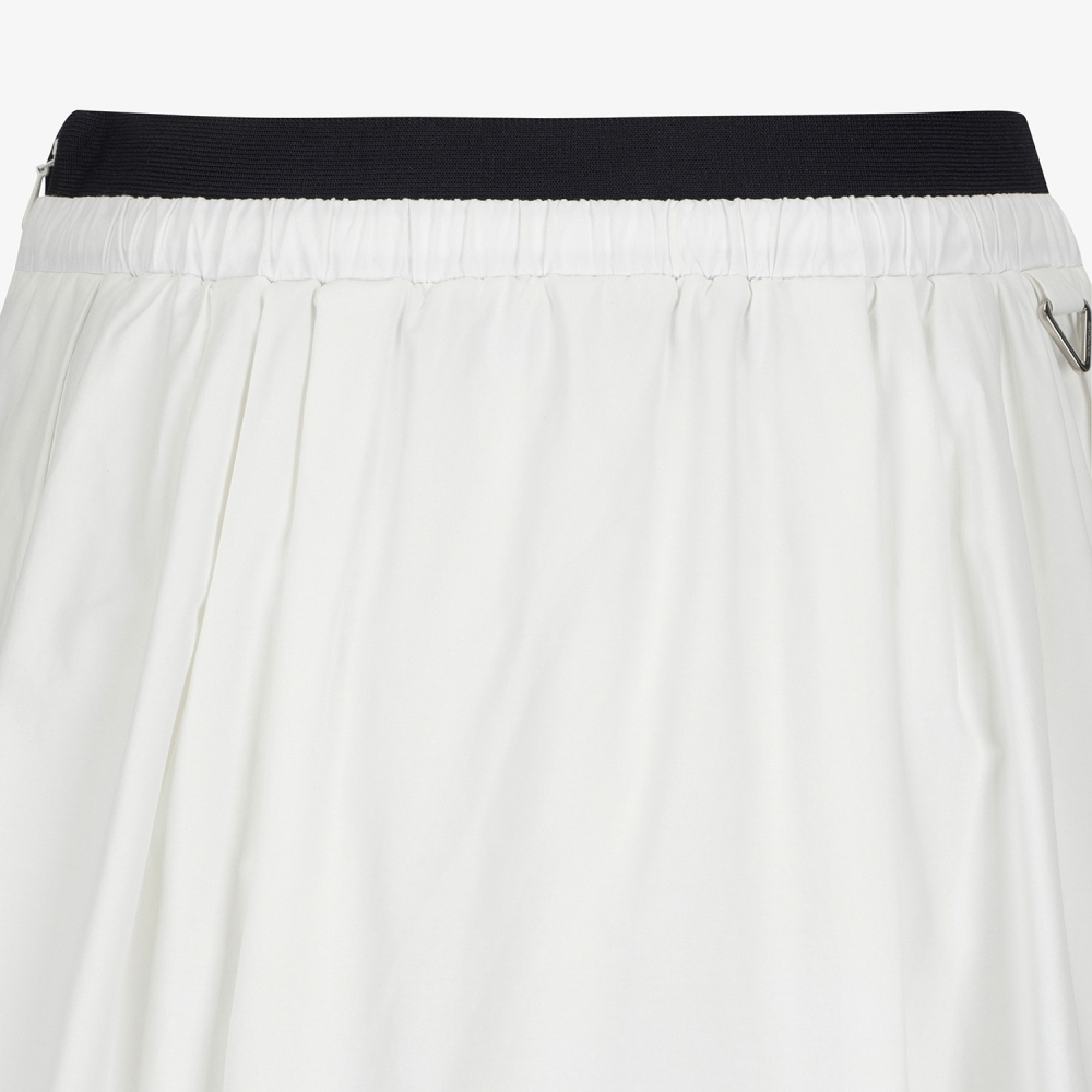 Waist-Banded Panel Culotte Pants_WT