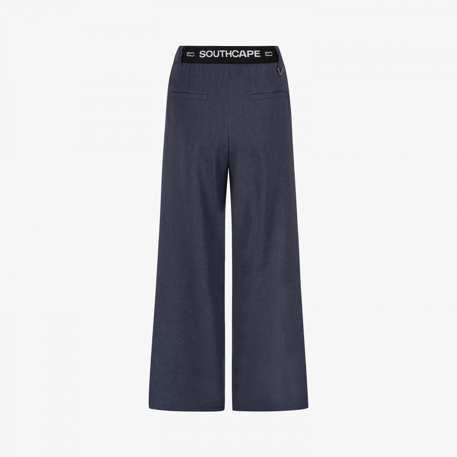 SC Logo-Band Linen Wide Pants_IB