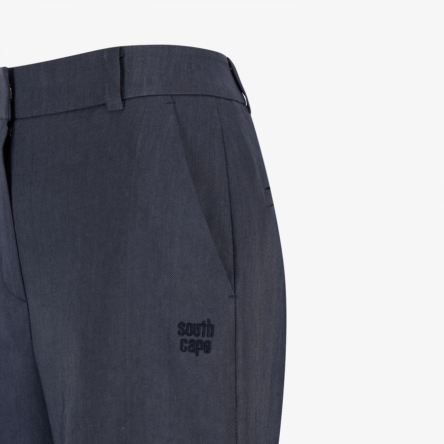 SC Logo-Band Linen Wide Pants_IB