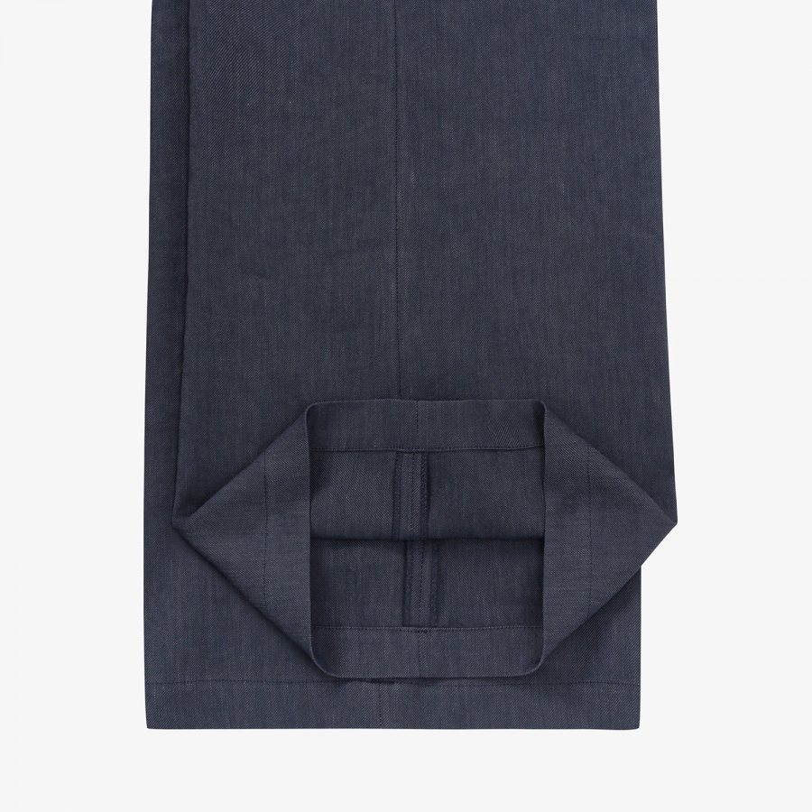 SC Logo-Band Linen Wide Pants_IB