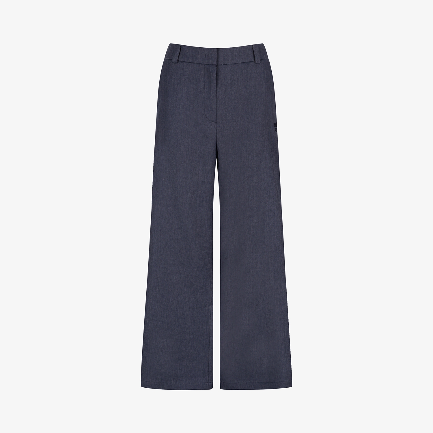 SC Logo-Band Linen Wide Pants_IB