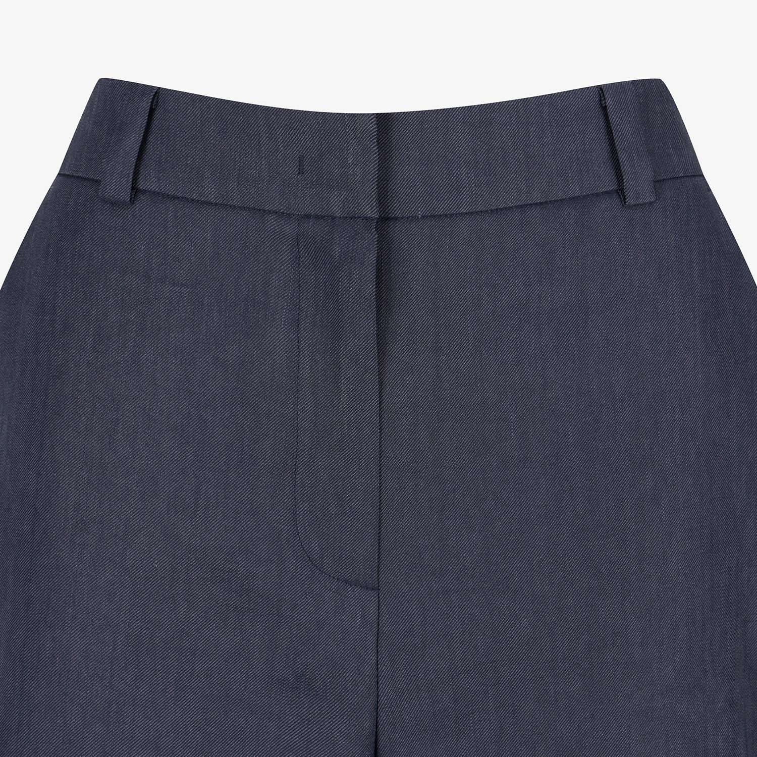 SC Logo-Band Linen Wide Pants_IB