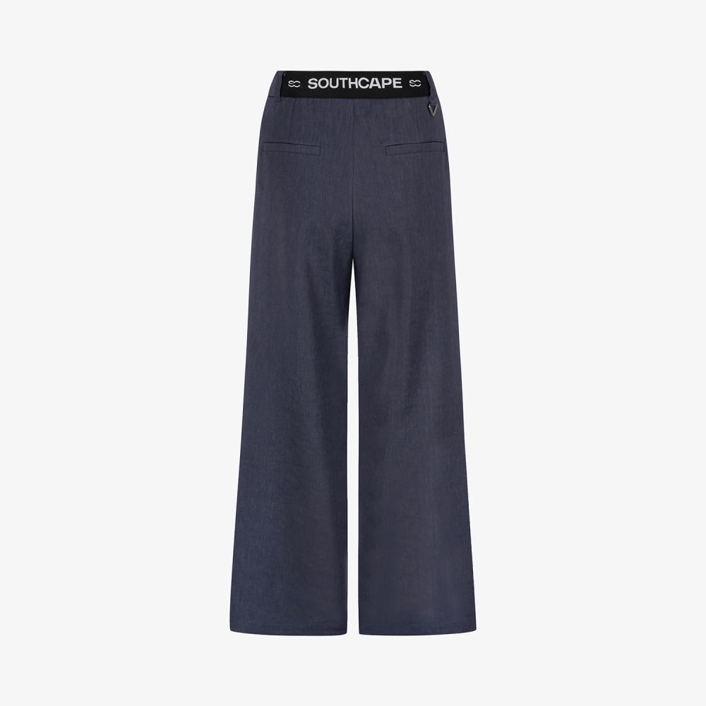 SC Logo-Band Linen Wide Pants_IB