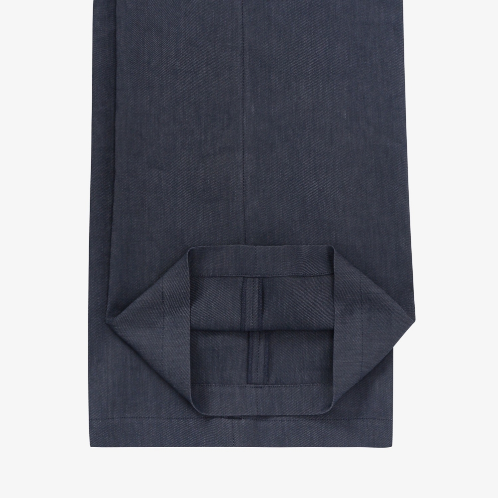 SC Logo-Band Linen Wide Pants_IB