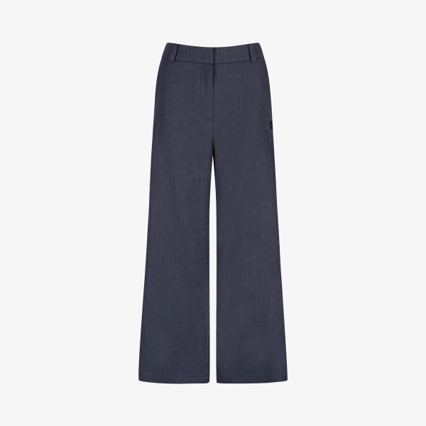 SC Logo-Band Linen Wide Pants_IB