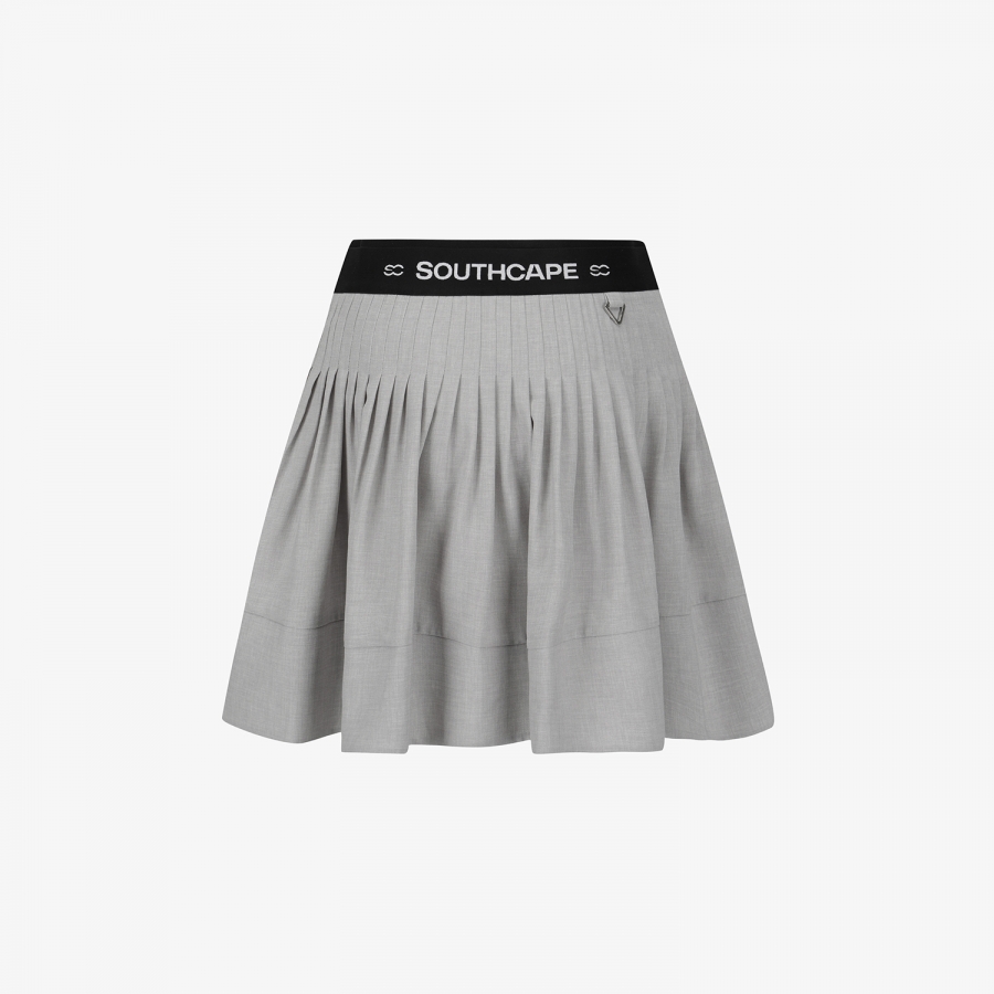 Pintuck Pleated Banding Skirt_LG