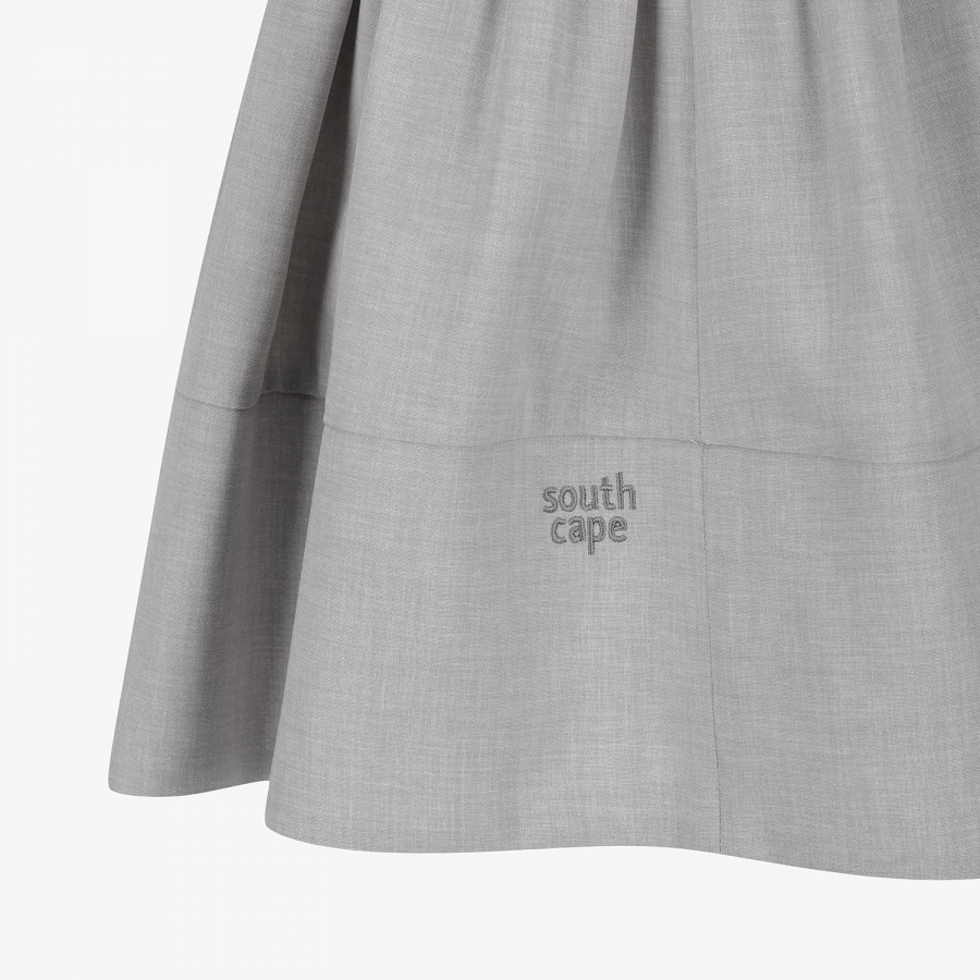 Pintuck Pleated Banding Skirt_LG
