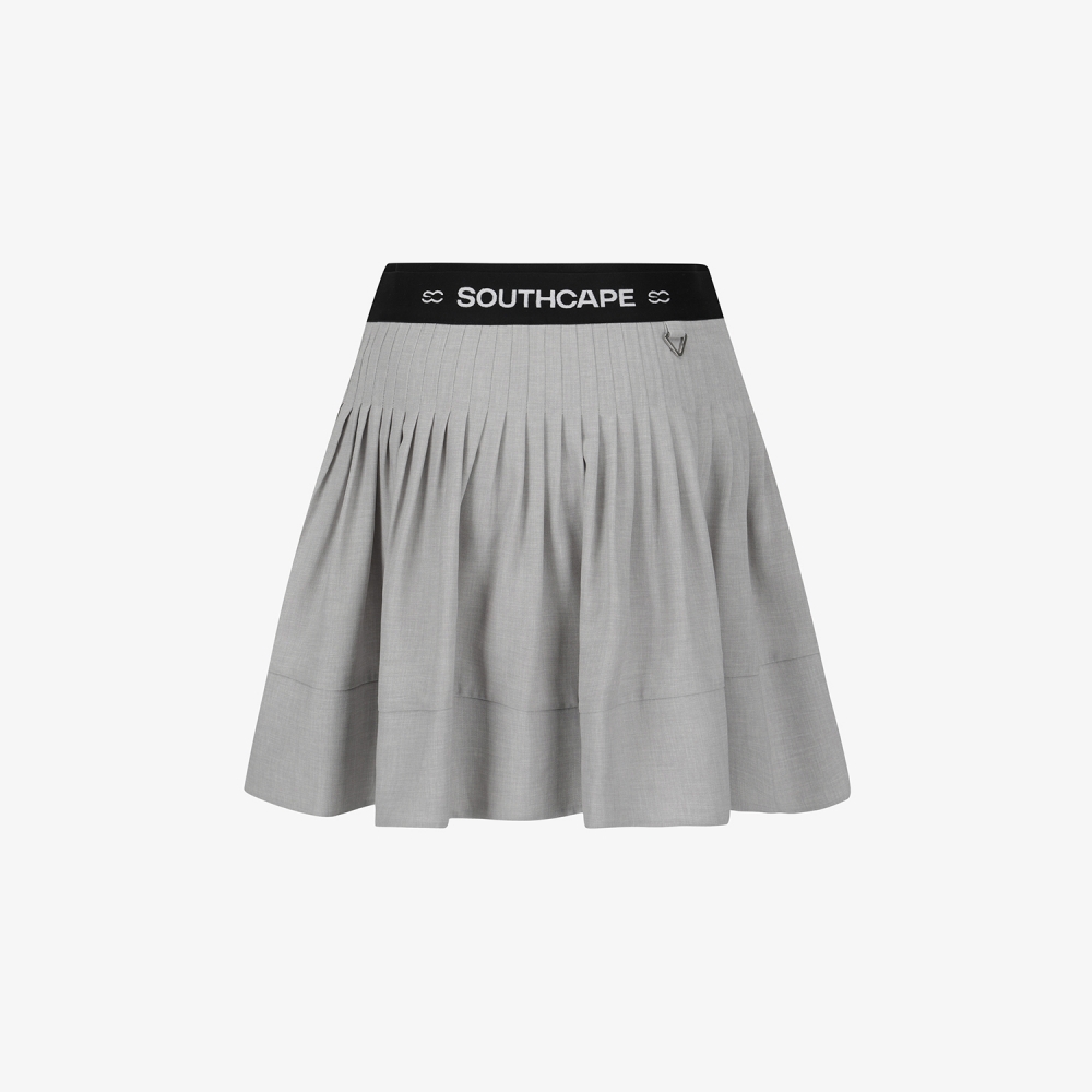 Pintuck Pleated Banding Skirt_LG