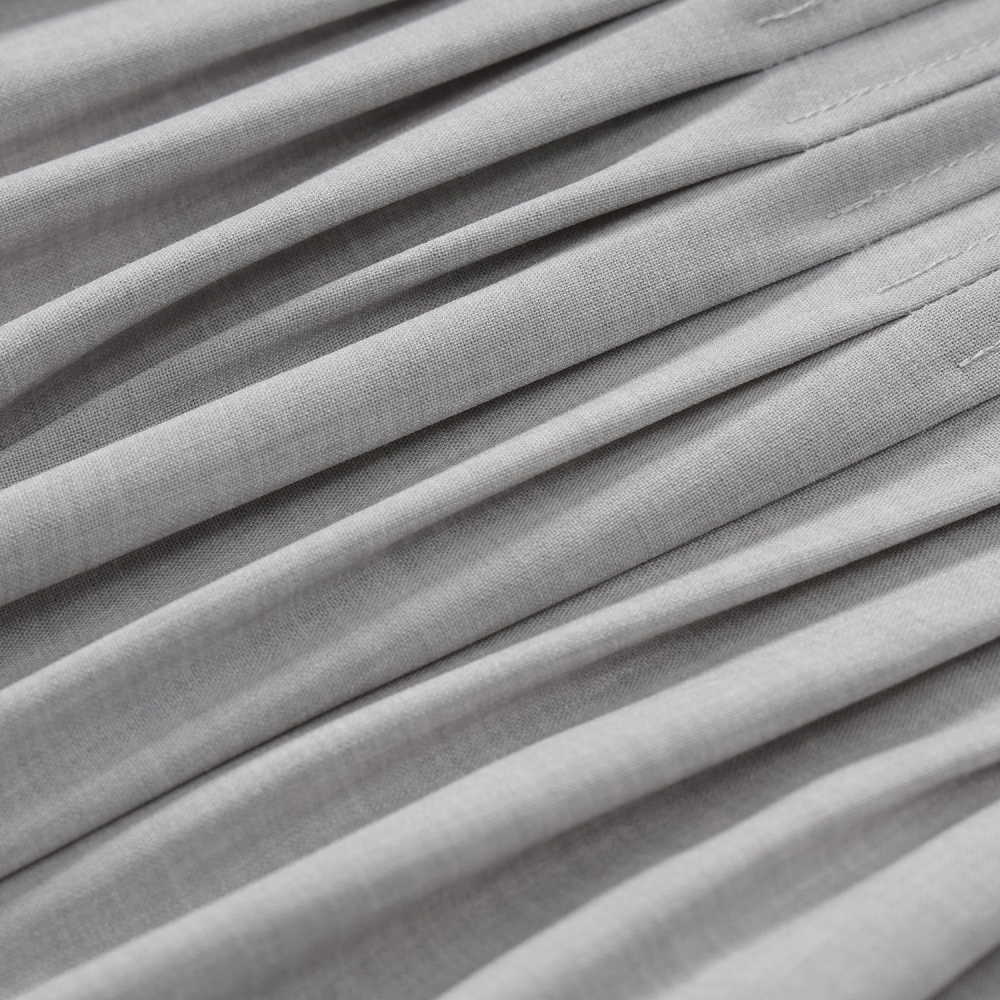 Pintuck Pleated Banding Skirt_LG