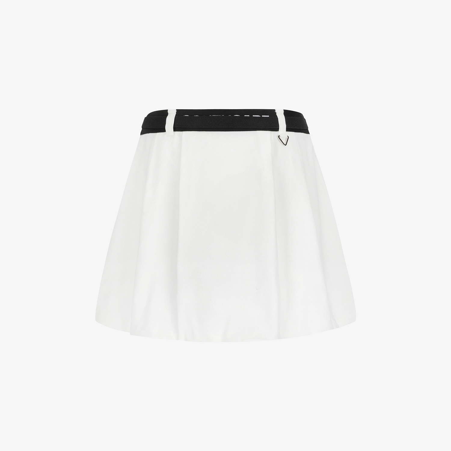 Linen-Blend 2-Way Belted Skirt_WT