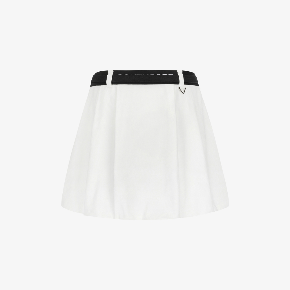 Linen-Blend 2-Way Belted Skirt_WT