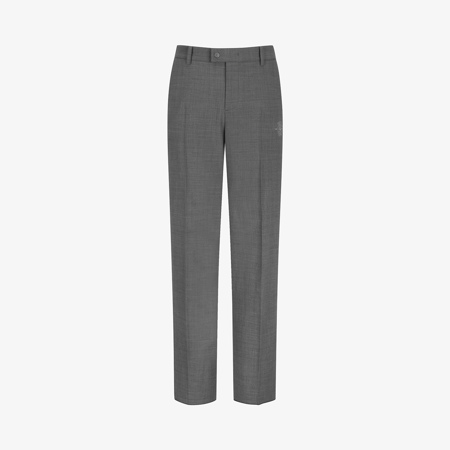 Linen-Like Straight-Fit Pants_DG