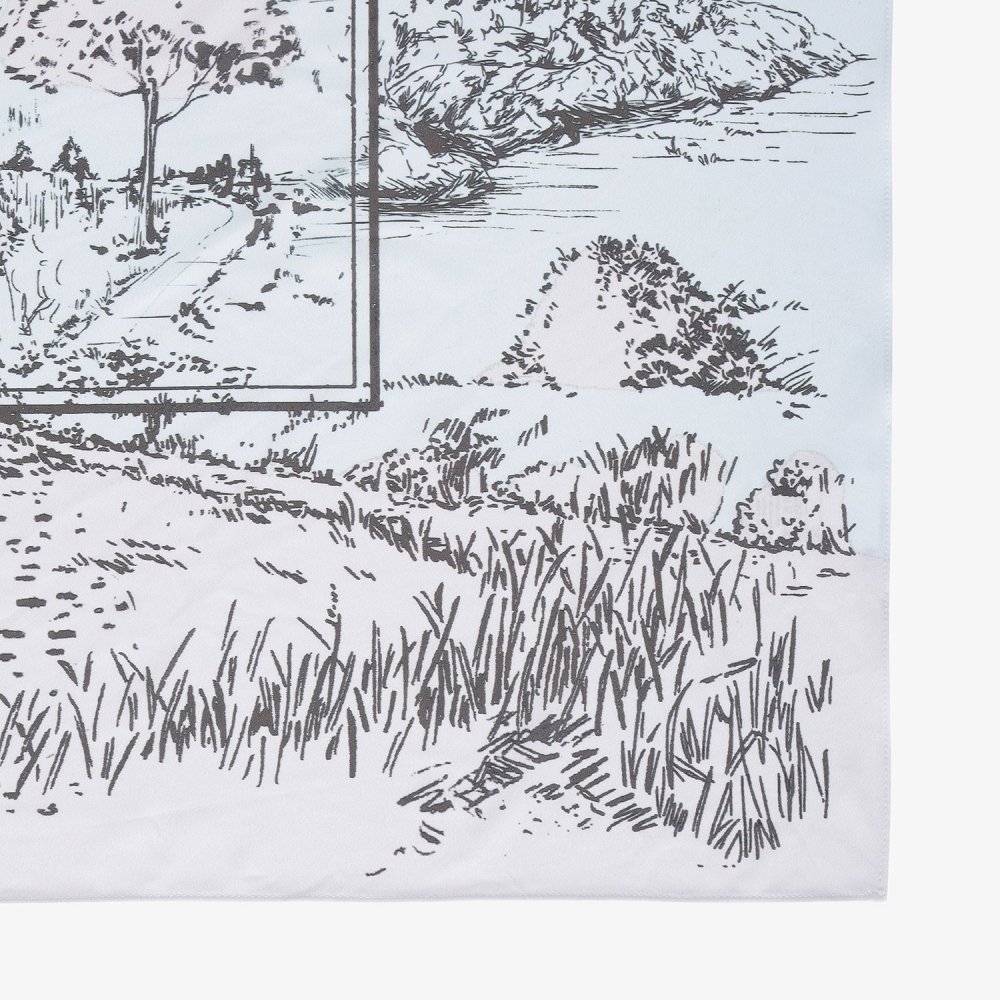 Namhae Heritage Cool-Touch Square Scarf_LG