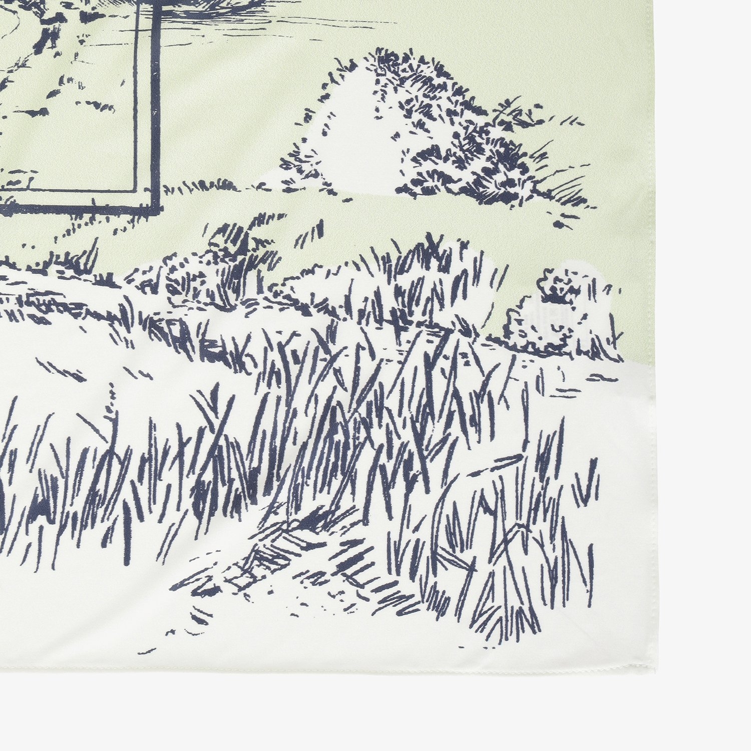 Namhae Heritage Cool-Touch Square Scarf_LY