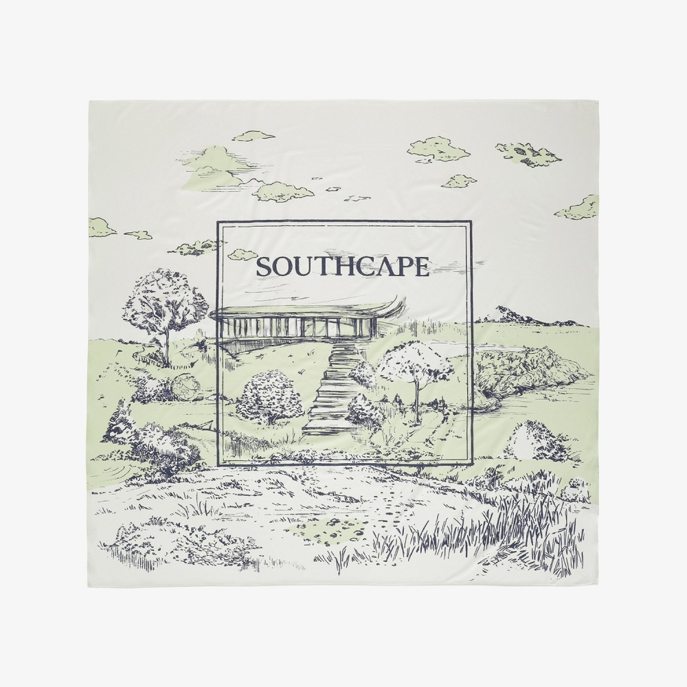 Namhae Heritage Cool-Touch Square Scarf_LY