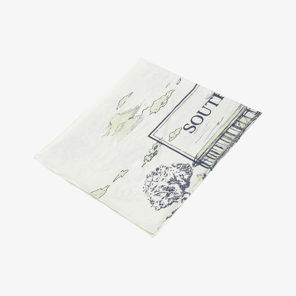 Namhae Heritage Cool-Touch Square Scarf_LY