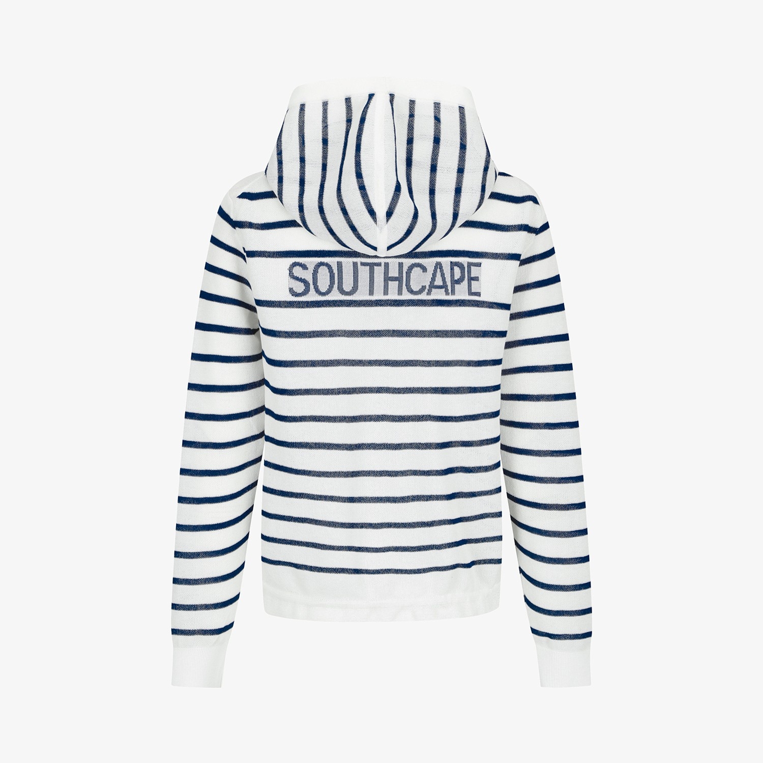 Southcross Stripe Hooded Sheer Cardigan_NA