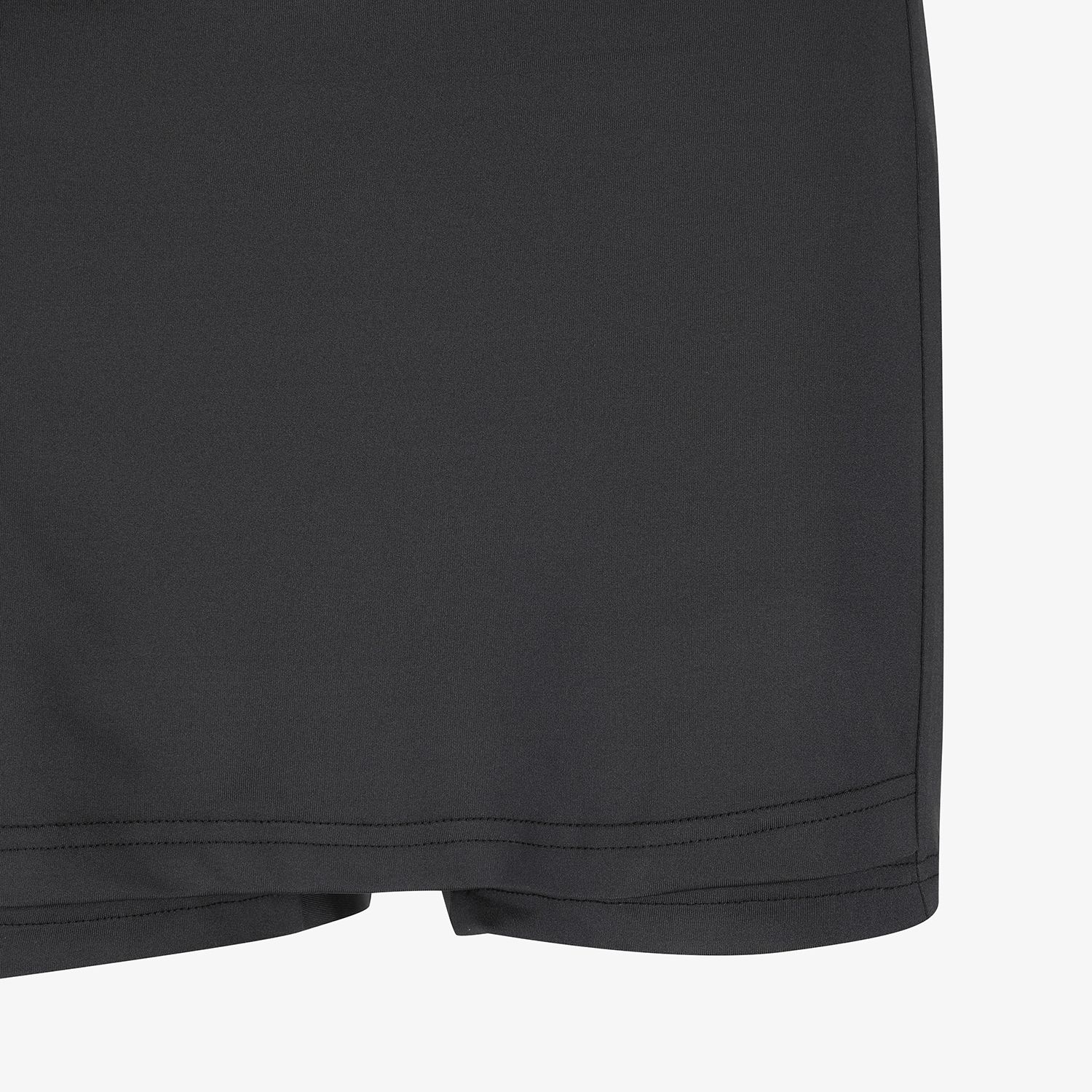 Mesh Dot Flare Skirt_BK