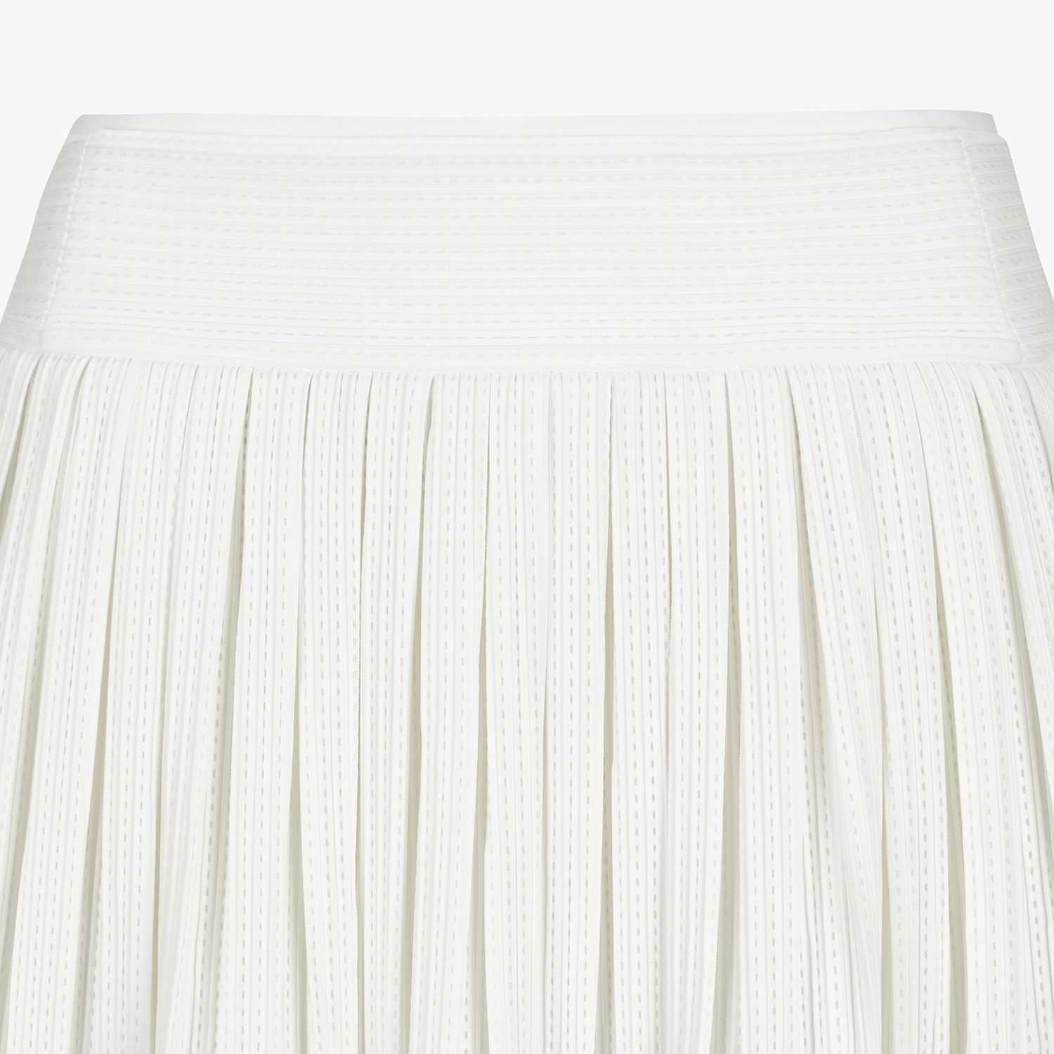 Mesh Dot Flare Skirt_WT