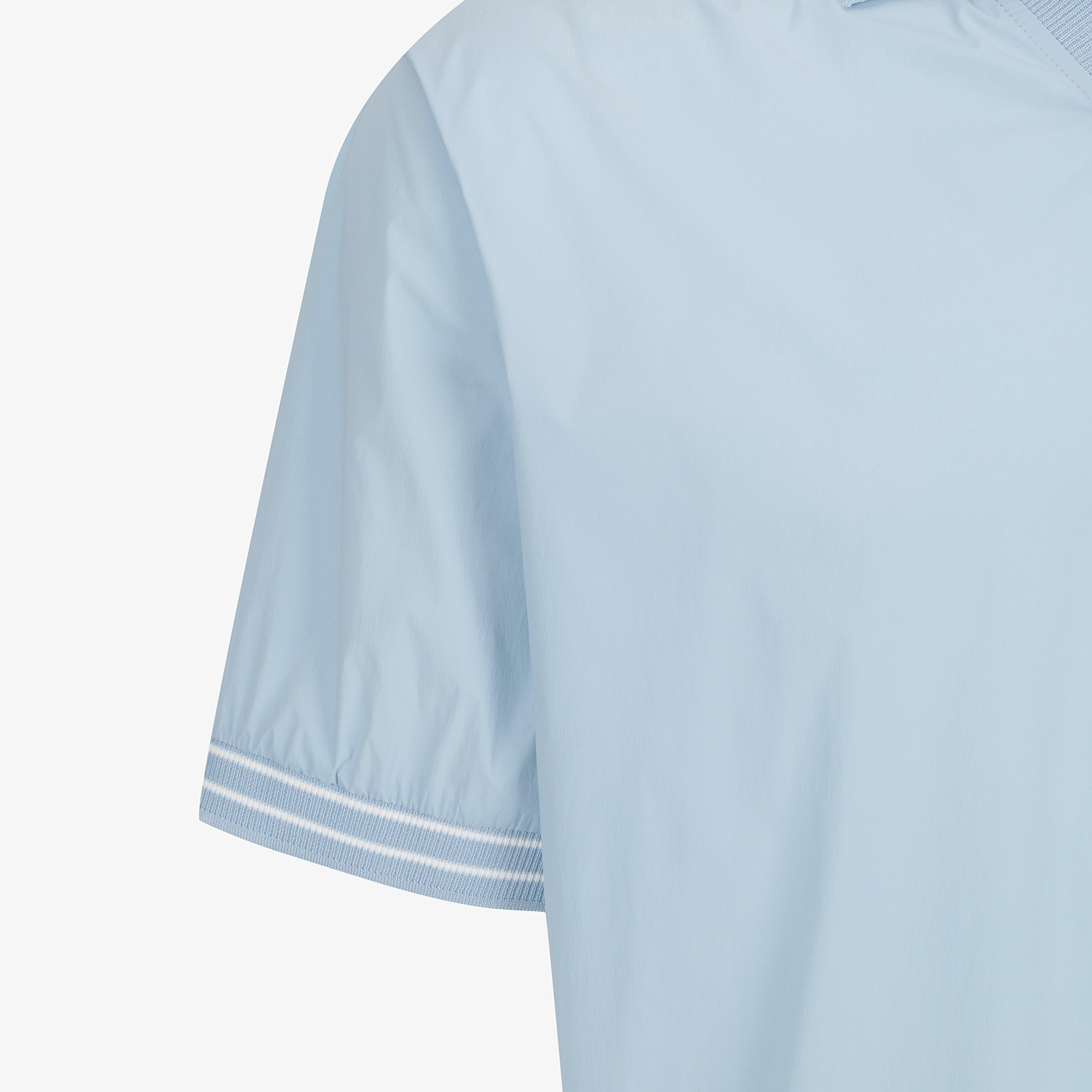 Open-Collar Short-Sleeve T-Shirt_LB