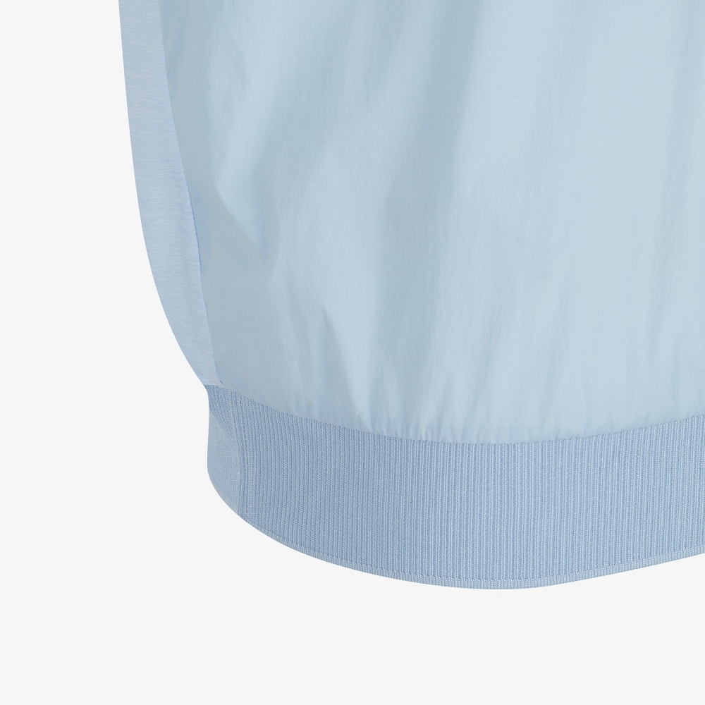 Open-Collar Short-Sleeve T-Shirt_LB