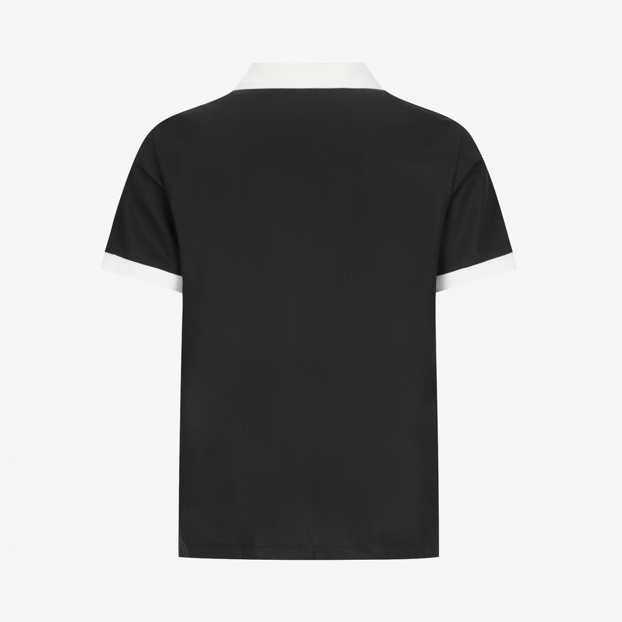 Layered Collar Short-Sleeve T-Shirt_BK
