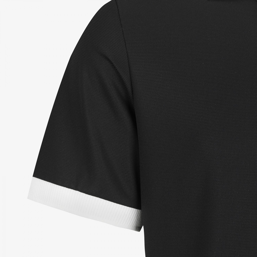 Layered Collar Short-Sleeve T-Shirt_BK