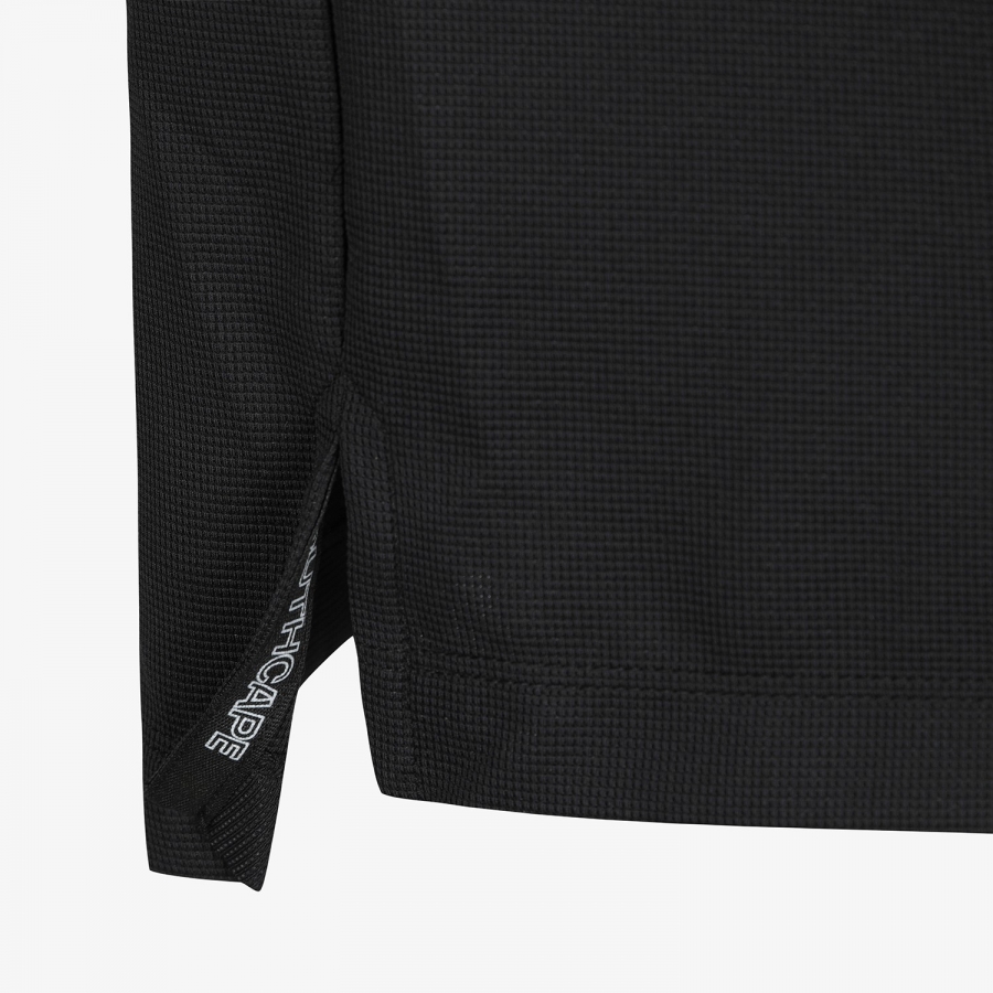 Layered Collar Short-Sleeve T-Shirt_BK