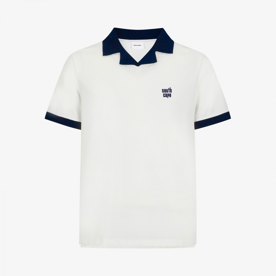 Layered Collar Short-Sleeve T-Shirt_WT