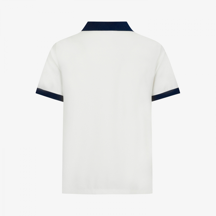 Layered Collar Short-Sleeve T-Shirt_WT