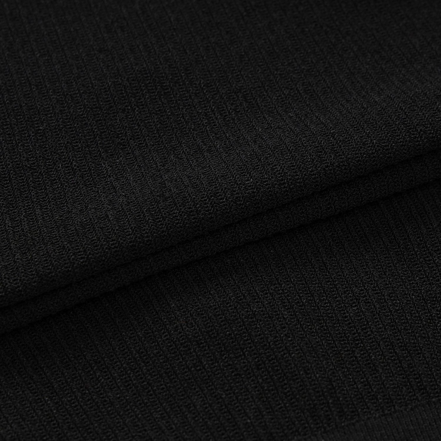 Southcross Cool Blend Round-Neck Knit Cardigan_BK