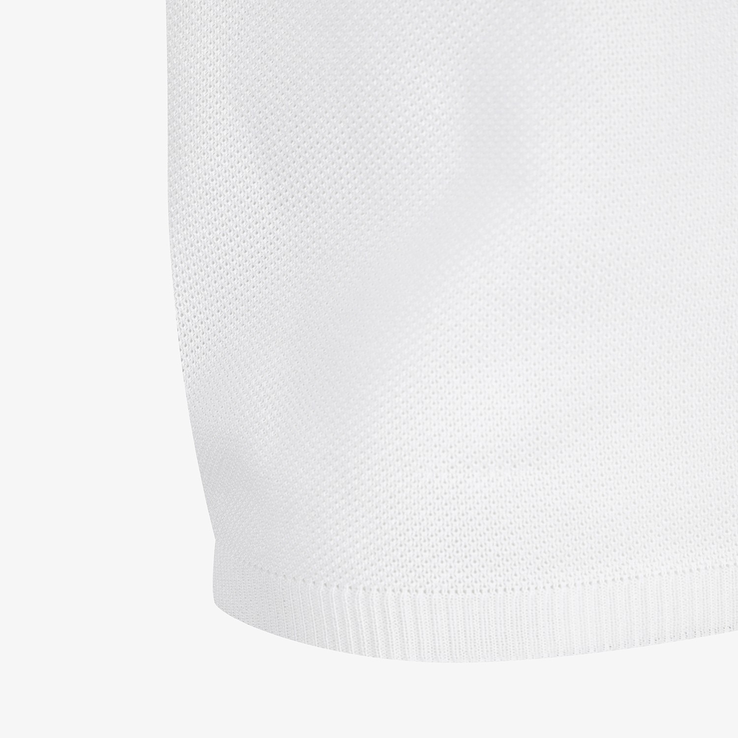 Shoulder Sheer Collar Knit_WT